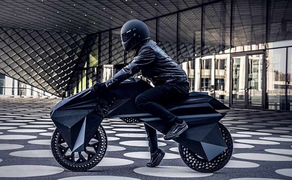 Se crea la primera moto impresa con tecnología 3D